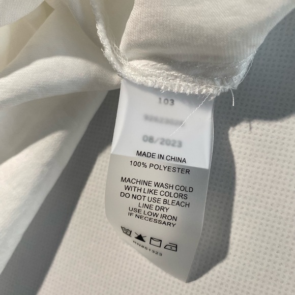 NEW Plus Size Vince Camuto Womens SplitNeck RaglanSmock Cuff Sleeve Ivory $89 - Picture 6 of 10